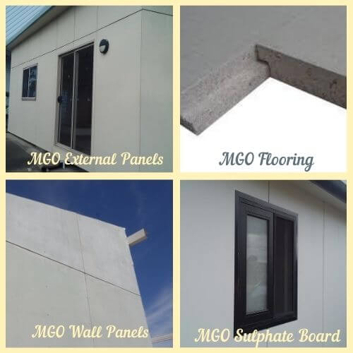 Features of MGO Sulphate External Panelling & Flooring
