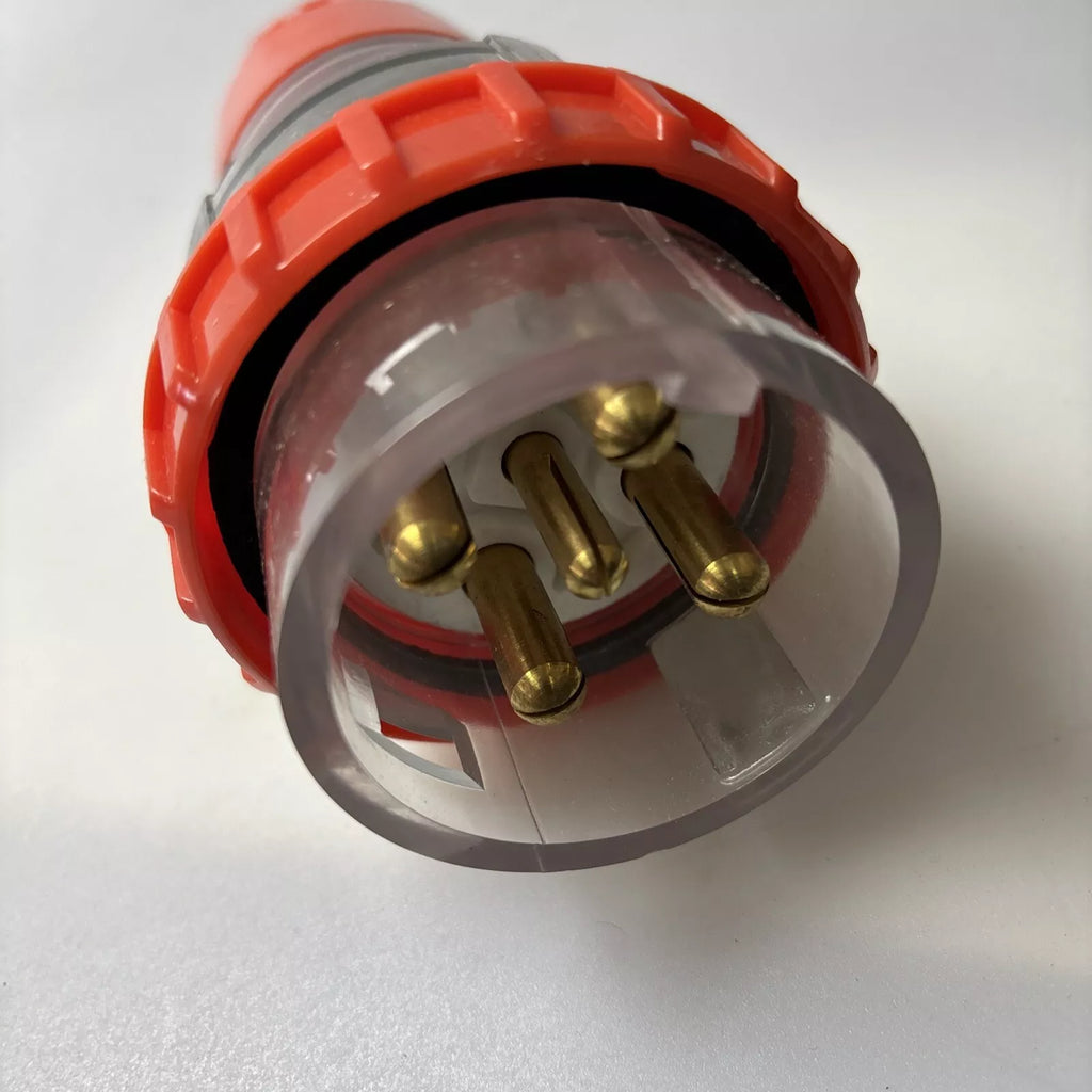 Fast Rising B Plug Defense HQ 32 AMP 3 PHASE 5 Pin PLUG 32A MALE Straight IP66 WEATHERPROOF SAA ...